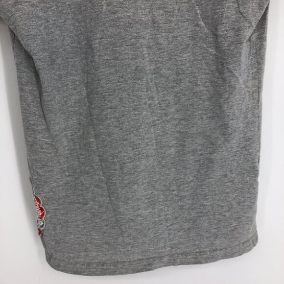 Heineken Grey Promo Merch V Neck Short Sleeve T Shirt size L but ~M - Picture 7 of 15